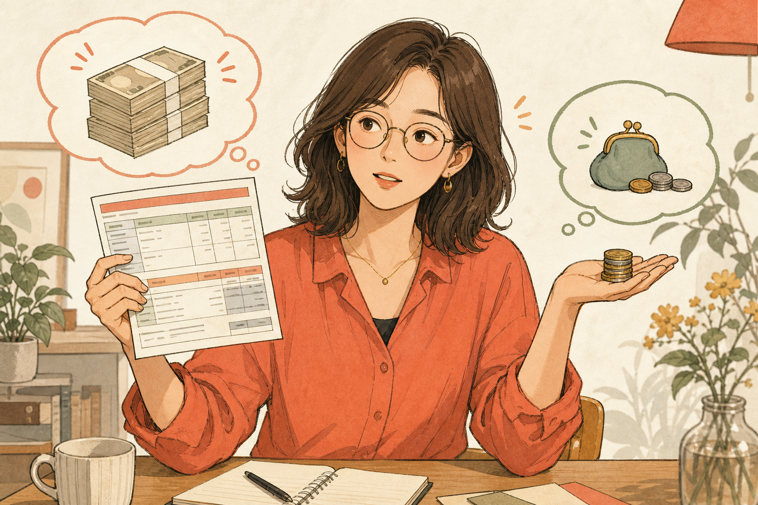 手取り30万円の額面はいくら？年収別の手取り早見表