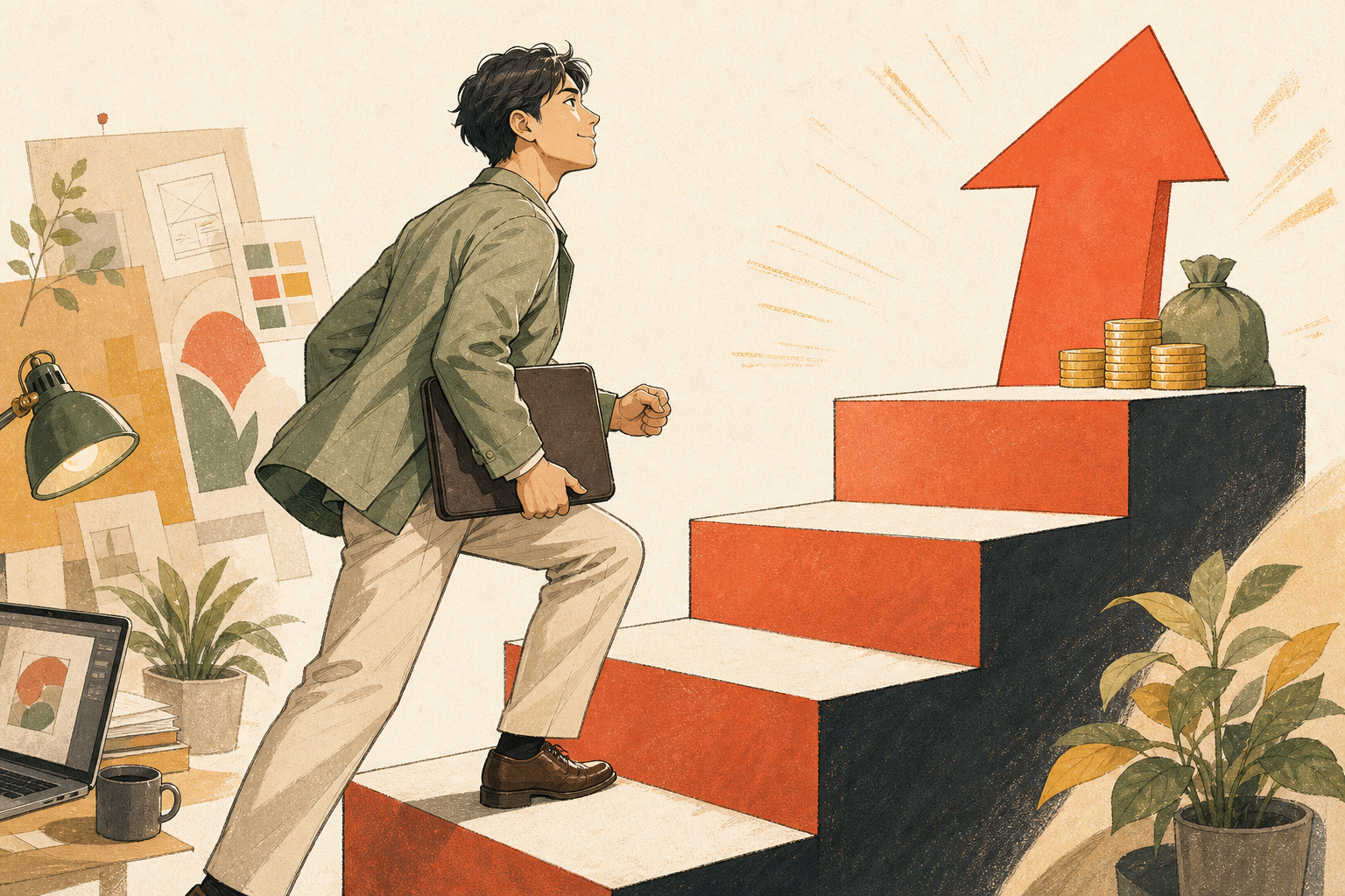 転職して年収100万円アップした人がやった3つのこと